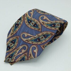 Salvatori Men's Silk Paisley Tie - 57"L